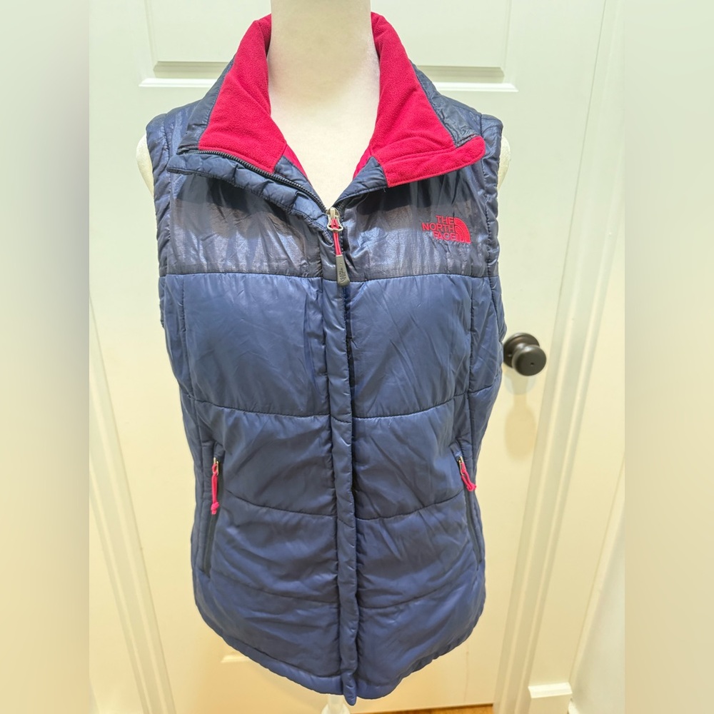 The North Face Women’s Insulated Navy & Pink Vest
